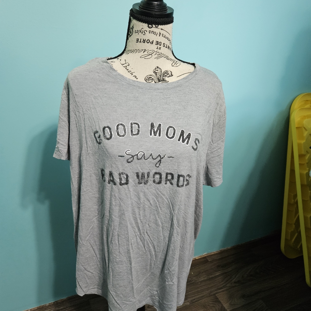 Maurices Gray Tee with Playful Slogan